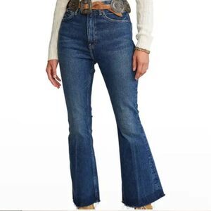 Polo Ralph Lauren Sharona Crop Flare Jean Size 25
